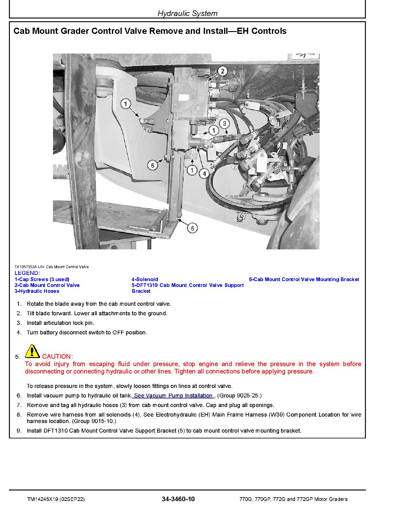 John Deere 770G 770GP 772G 772GP Motor Graders Repair Manual TM14245X19 (4)
