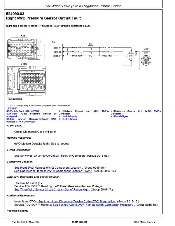 John Deere 770G 772G Motor Graders Operation Test Manual TM14442X019 (3)