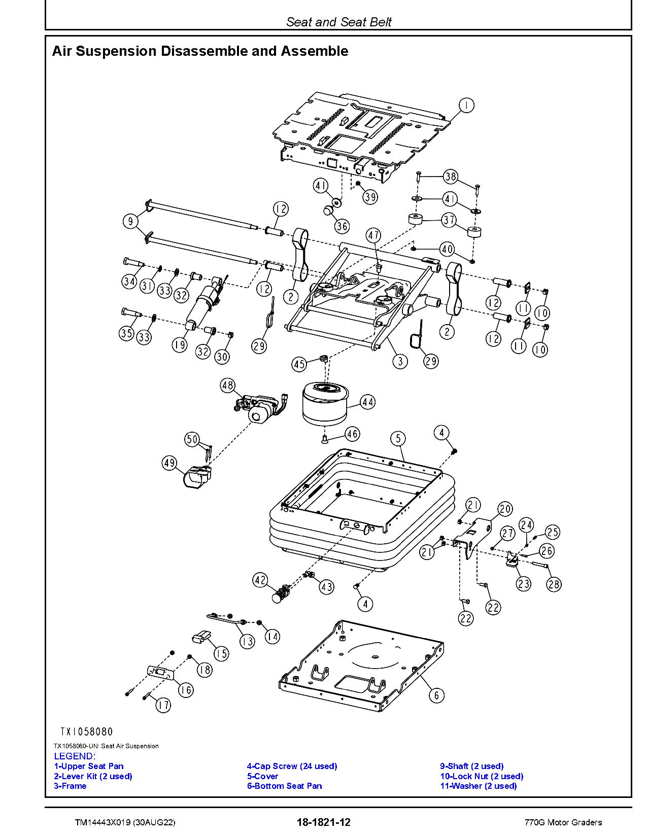 John Deere 770G 772G Motor Graders Repair Manual TM14443X019 (3)