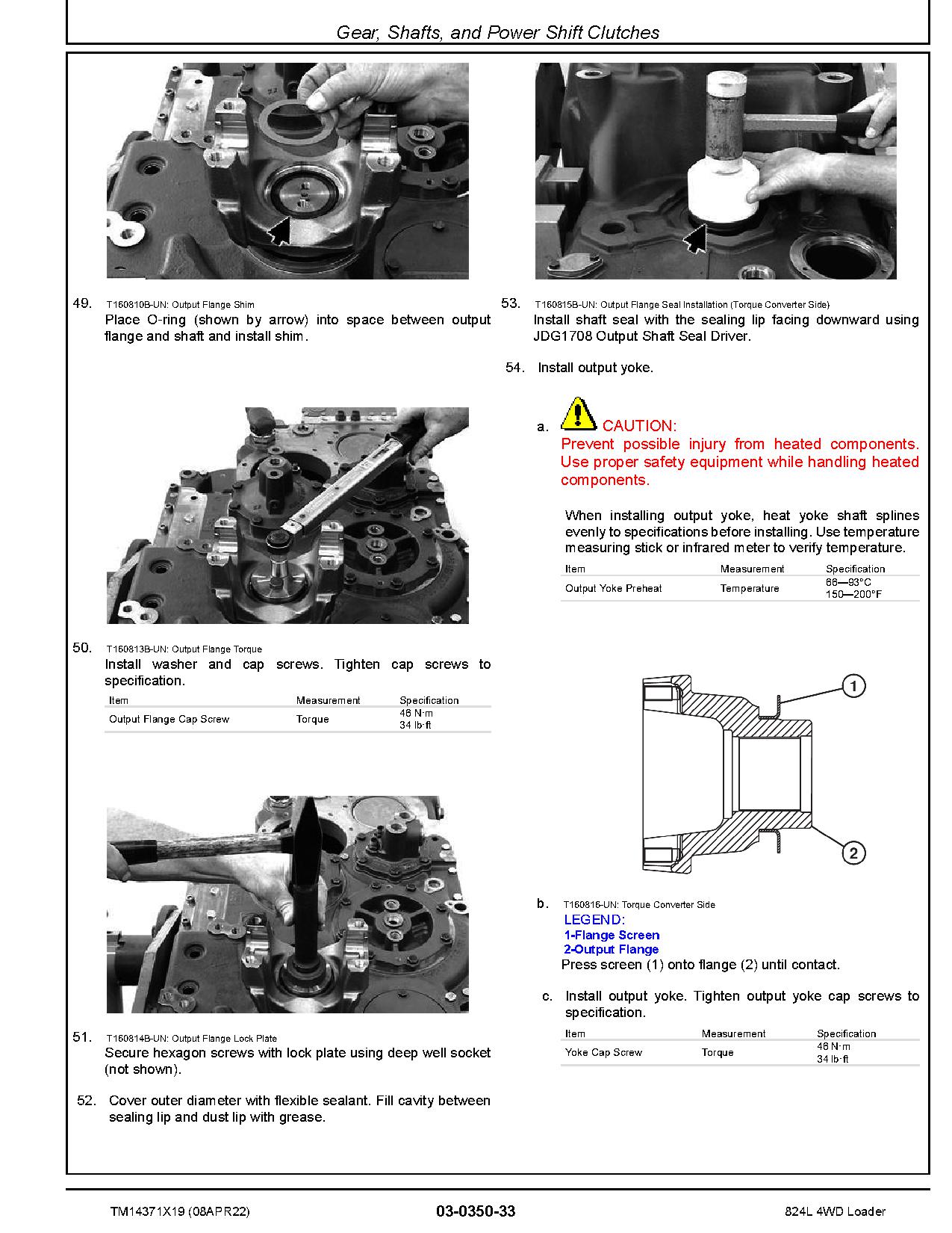 John Deere 824L 4WD Loaders Repair Manual TM14371X19 (2)