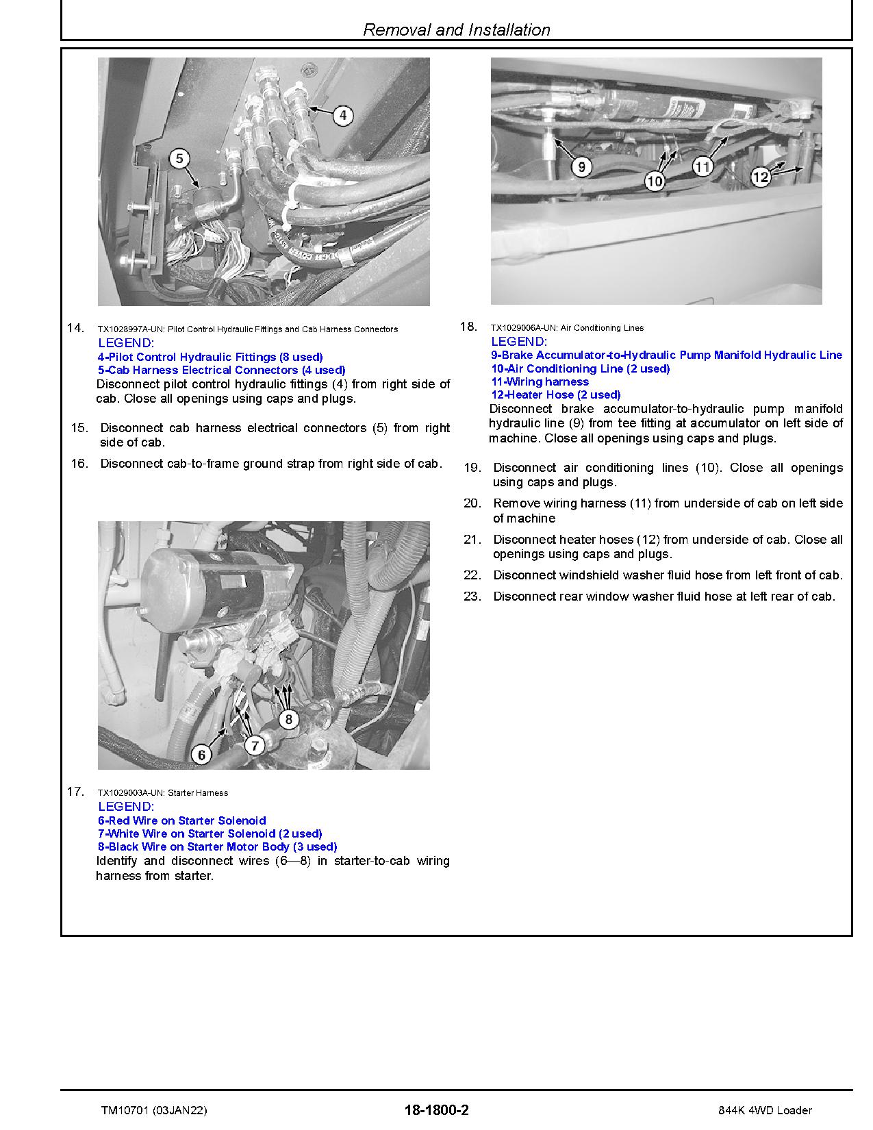 John Deere 844K 4WD Loaders Repair Manual TM10701 (4)