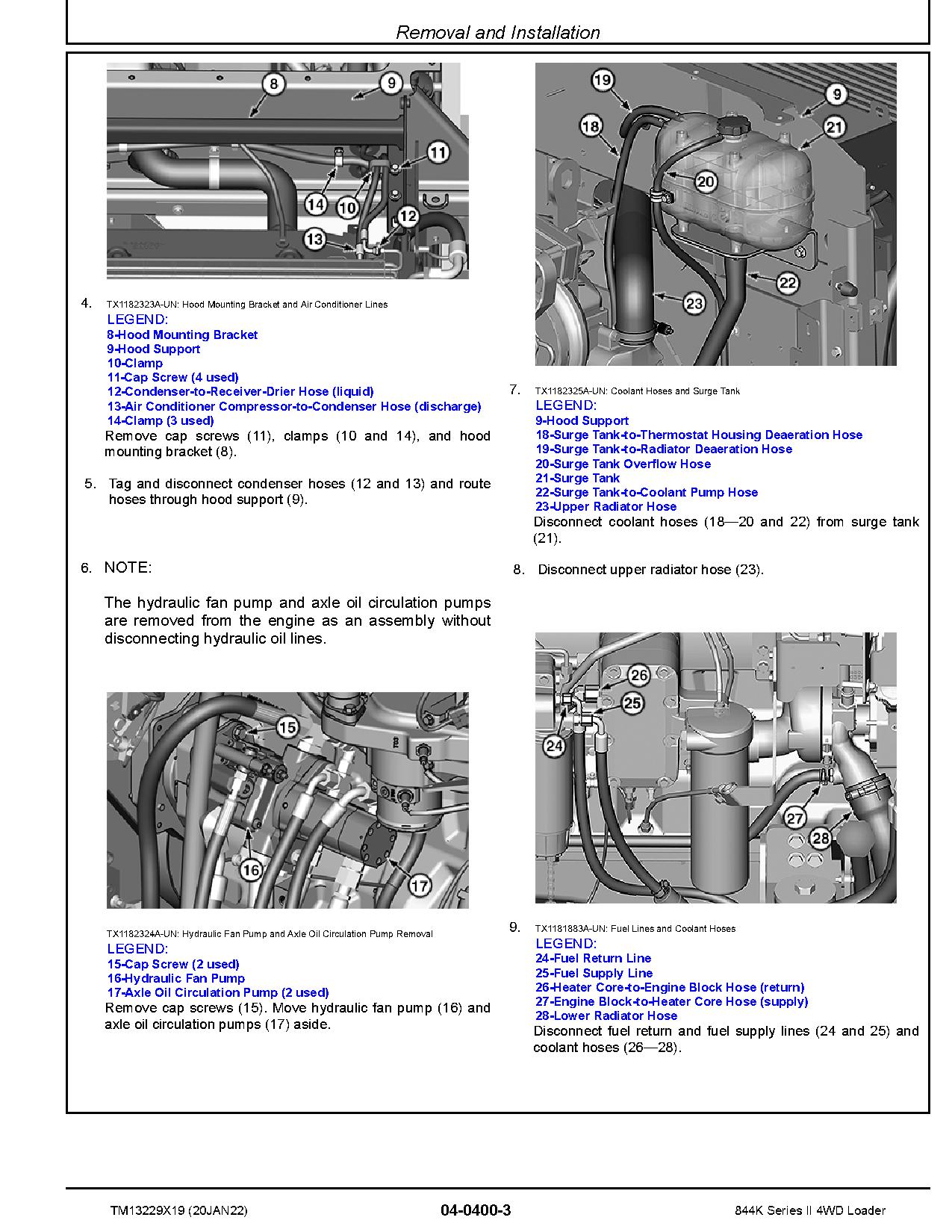 John Deere 844K II 4WD Loaders Repair Manual TM13229X19 (3)