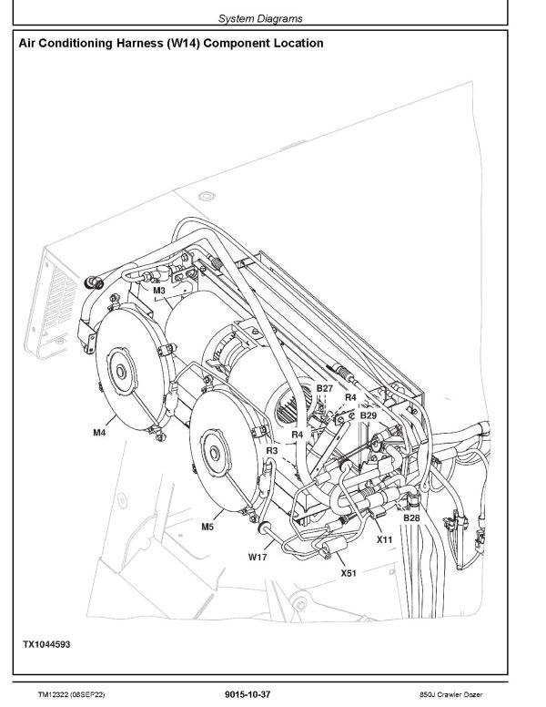 John Deere 850J Crawler Dozers Operation Test Manual TM12322 (2)