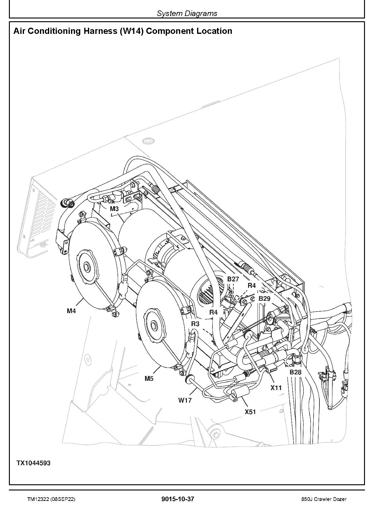 John Deere 850J Crawler Dozers Operation Test Manual TM12322 (2)