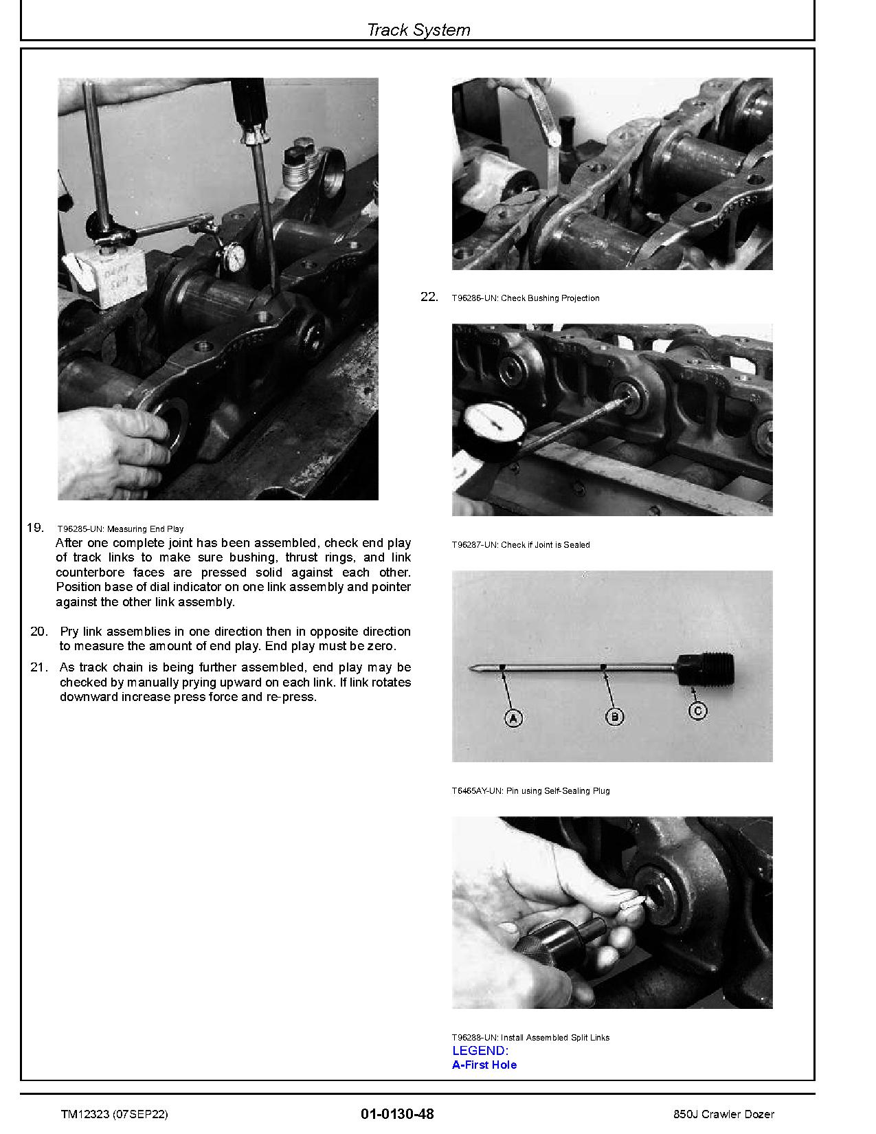 John Deere 850J Crawler Dozers Repair Manual TM12323 (2)