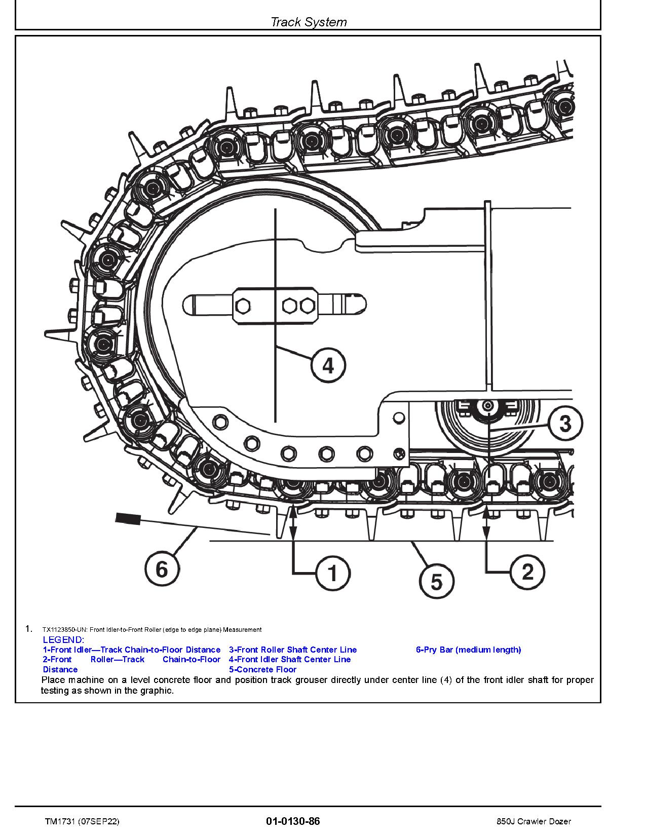 John Deere 850J Crawler Dozers Repair Manual TM1731 (3)