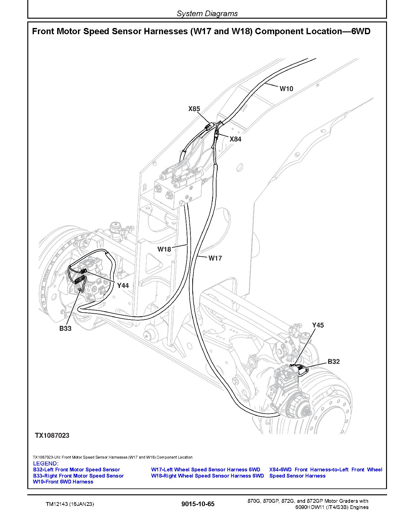 John Deere 870G 870GP 872G 872GP Motor Graders Operation Test Manual TM12143 (2)