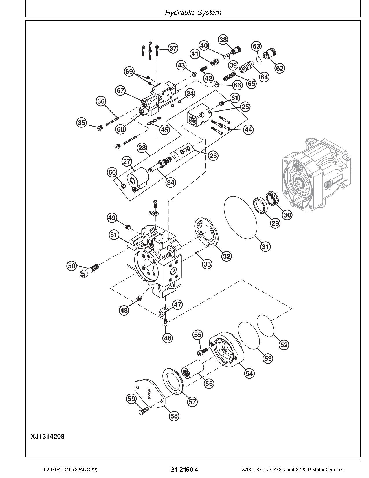John Deere 870G 870GP 872G 872GP Motor Graders Repair Manual TM14080X19 (3)