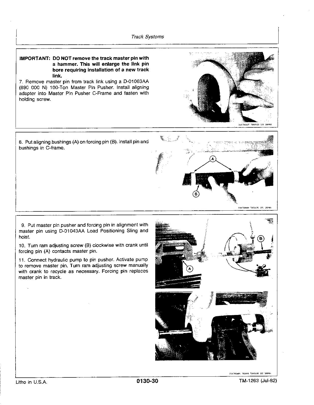 John Deere 890A Crawler Excavators Technical Manual TM1263 (3)