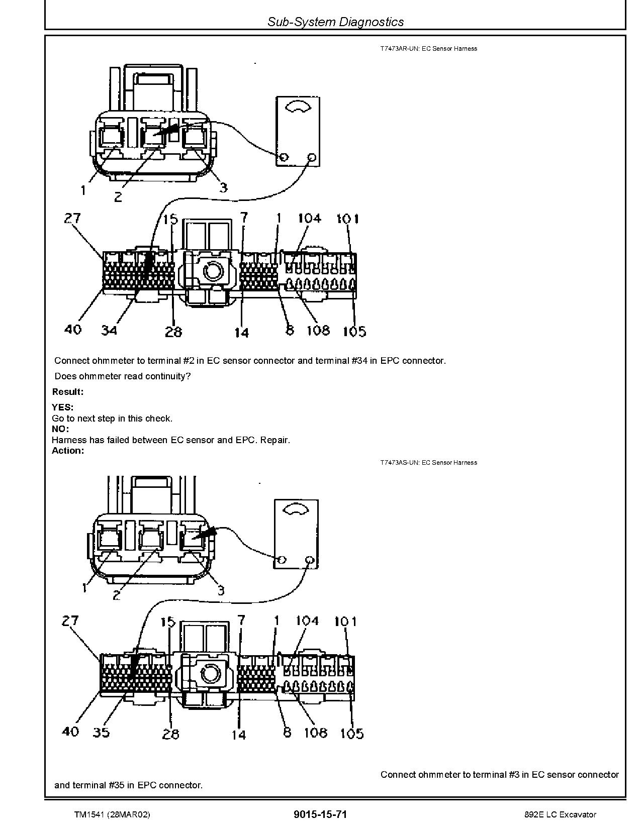 John Deere 892E LC Crawler Excavators Operation Test Manual TM1541 (2)