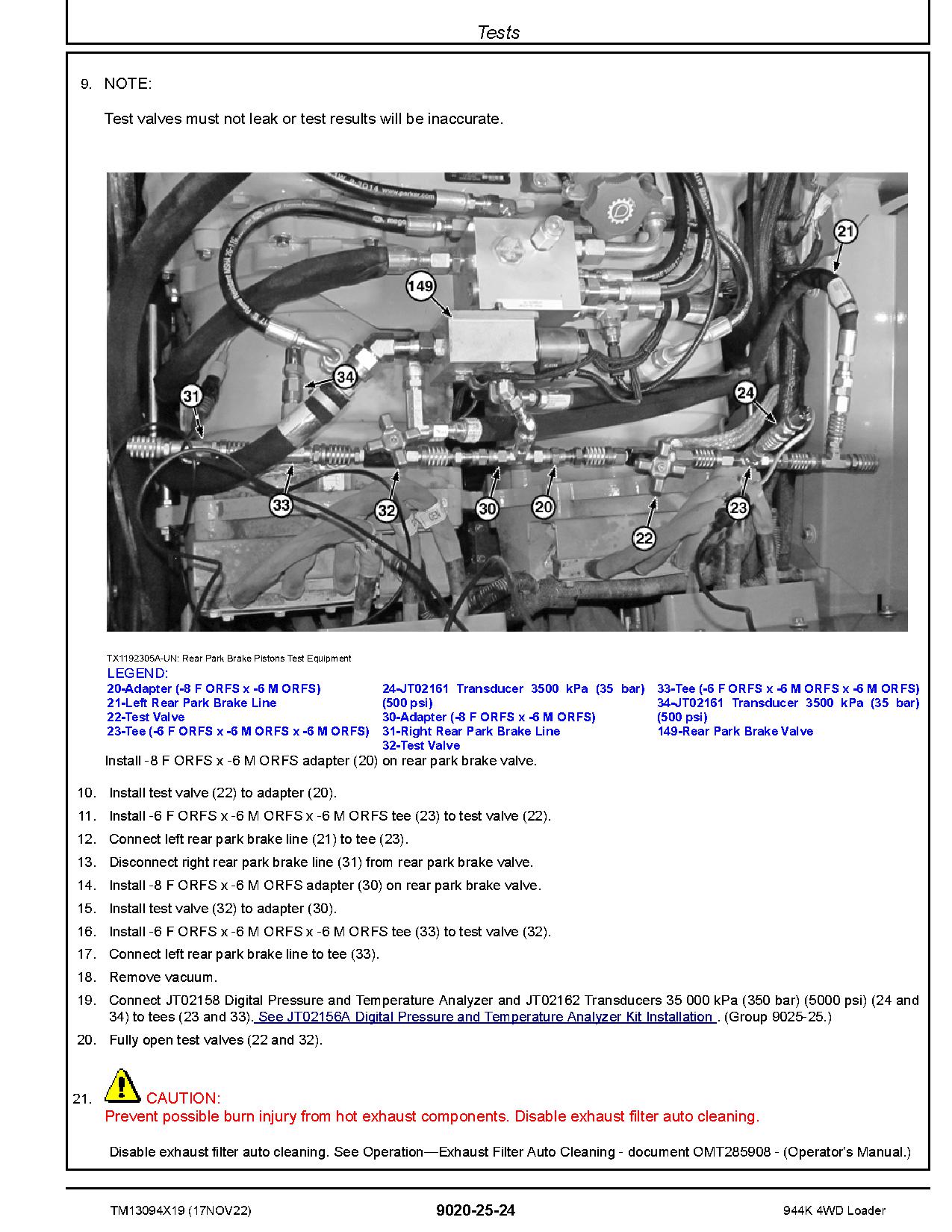 John Deere 944K 4WD Loaders Operation Test Manual TM13094X19 (3)