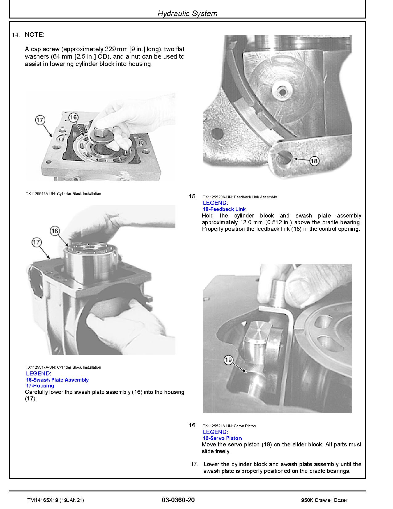 John Deere 950K Crawler Dozers Repair Manual TM14165X19 (2)