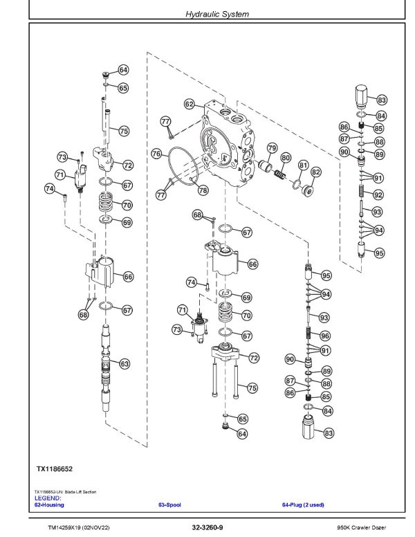 John Deere 950K Crawler Dozers Repair Manual TM14259X19 (4)