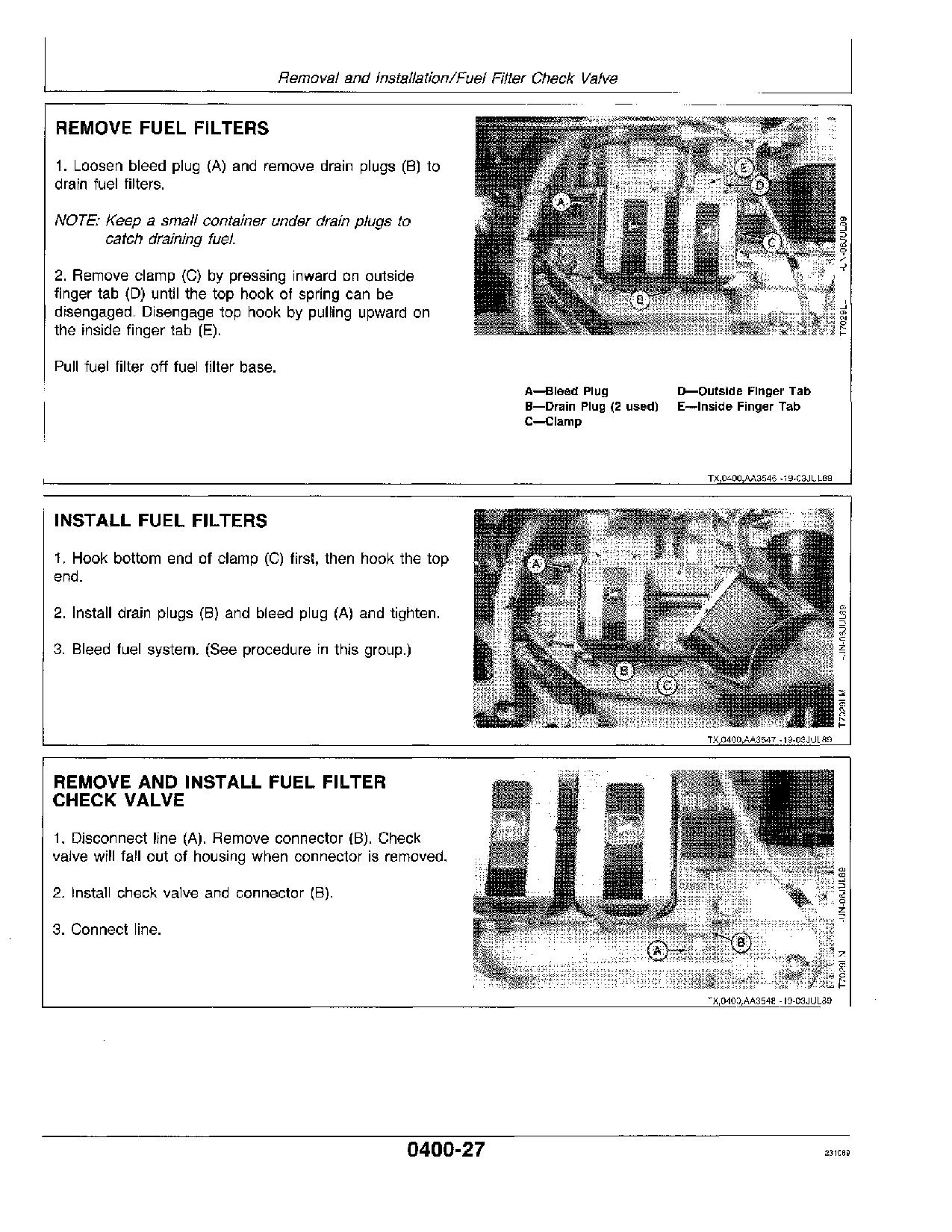John Deere 992D LC Crawler Excavators Repair Manual TM1463 (2)
