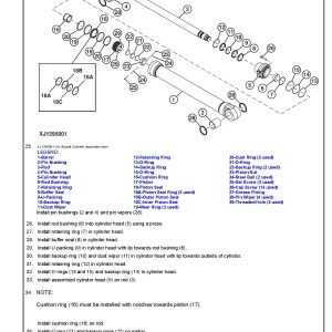 John Deere E300LC Crawler Excavators Repair Manual TM14490X019 (4)