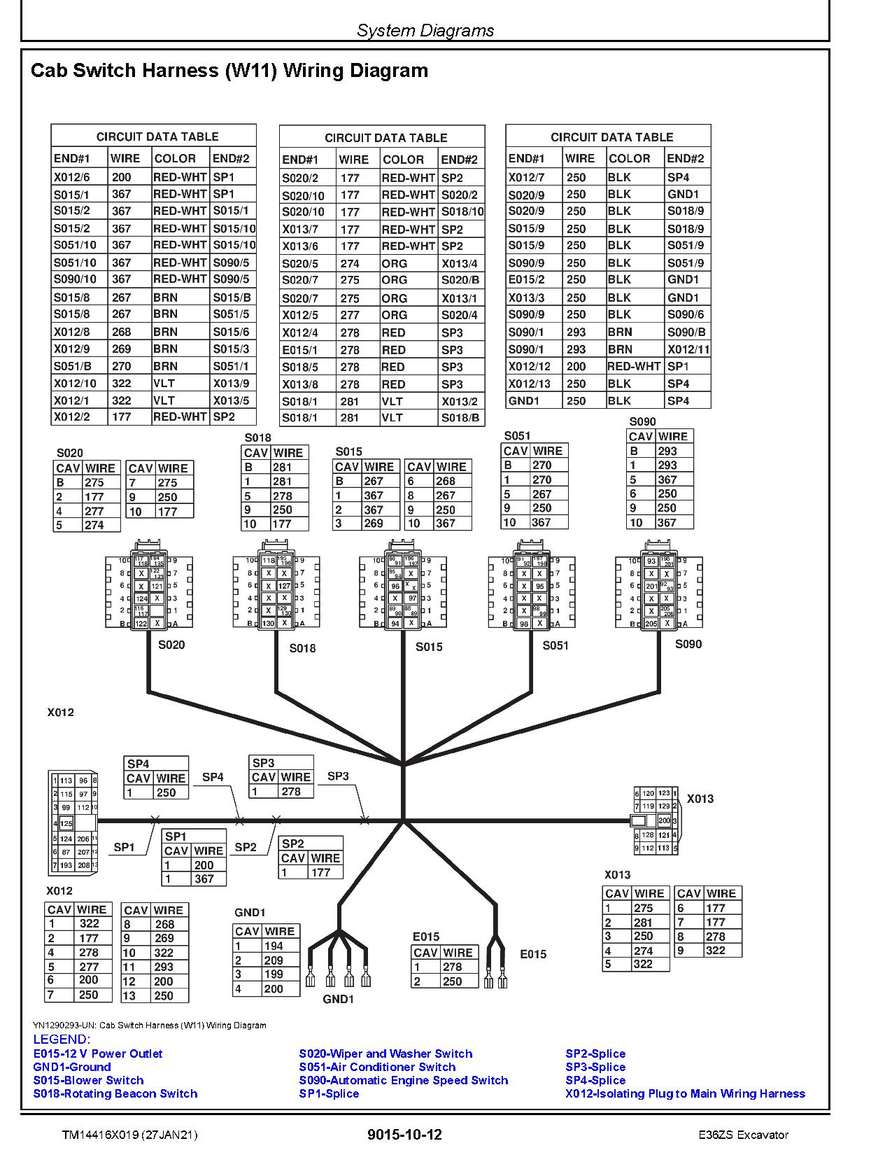 John Deere E36ZS Compact Excavators Operation Test Manual TM14416X019 (2)