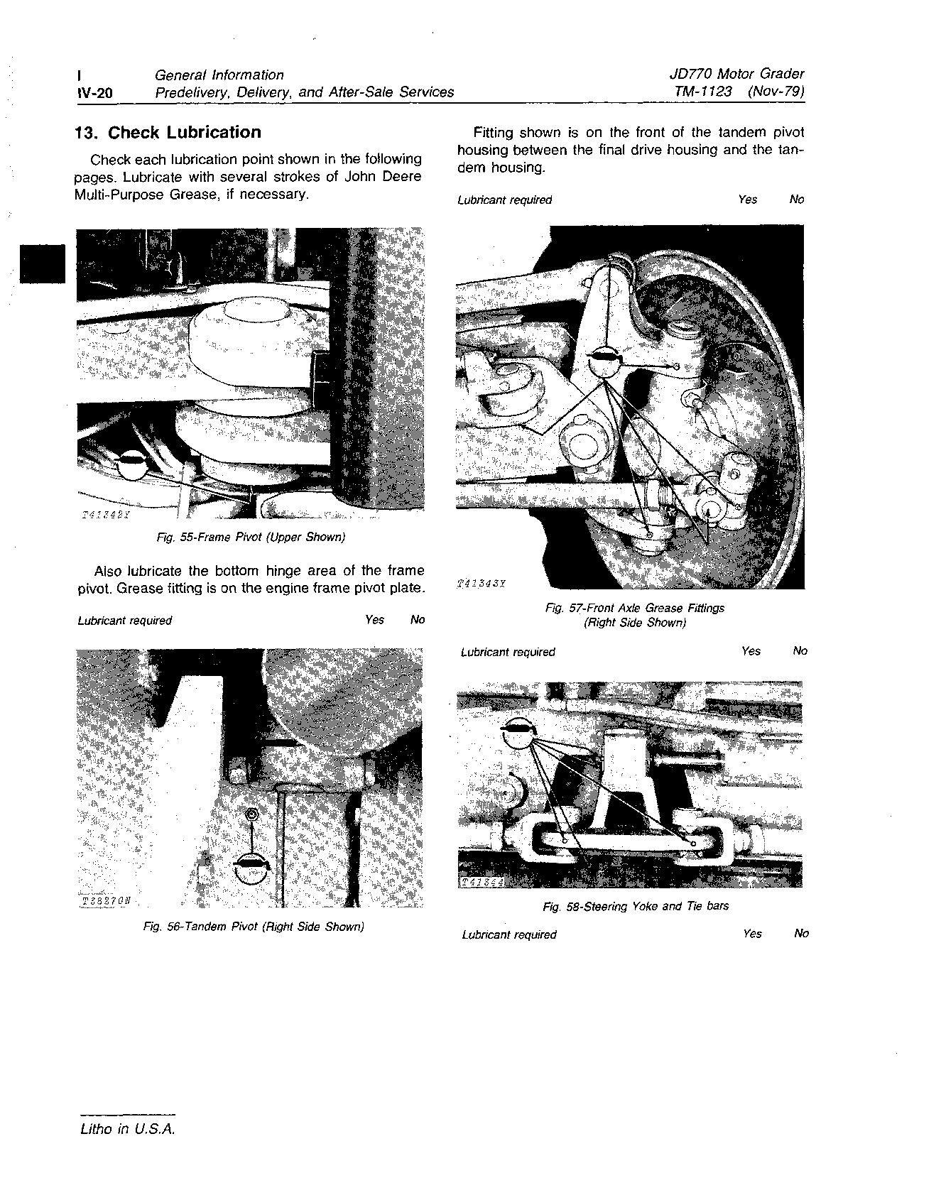 John Deere JD770 Motor Graders Technical Manual TM1123 (2)