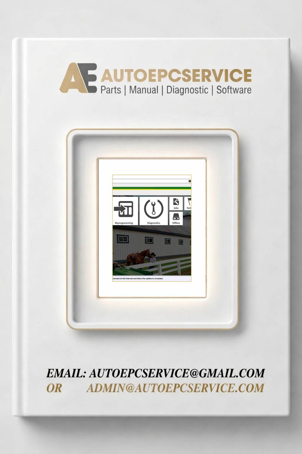 John Deere SA 5.4.44 AG 03.2026 Service Library Diagnostic Program Remote download