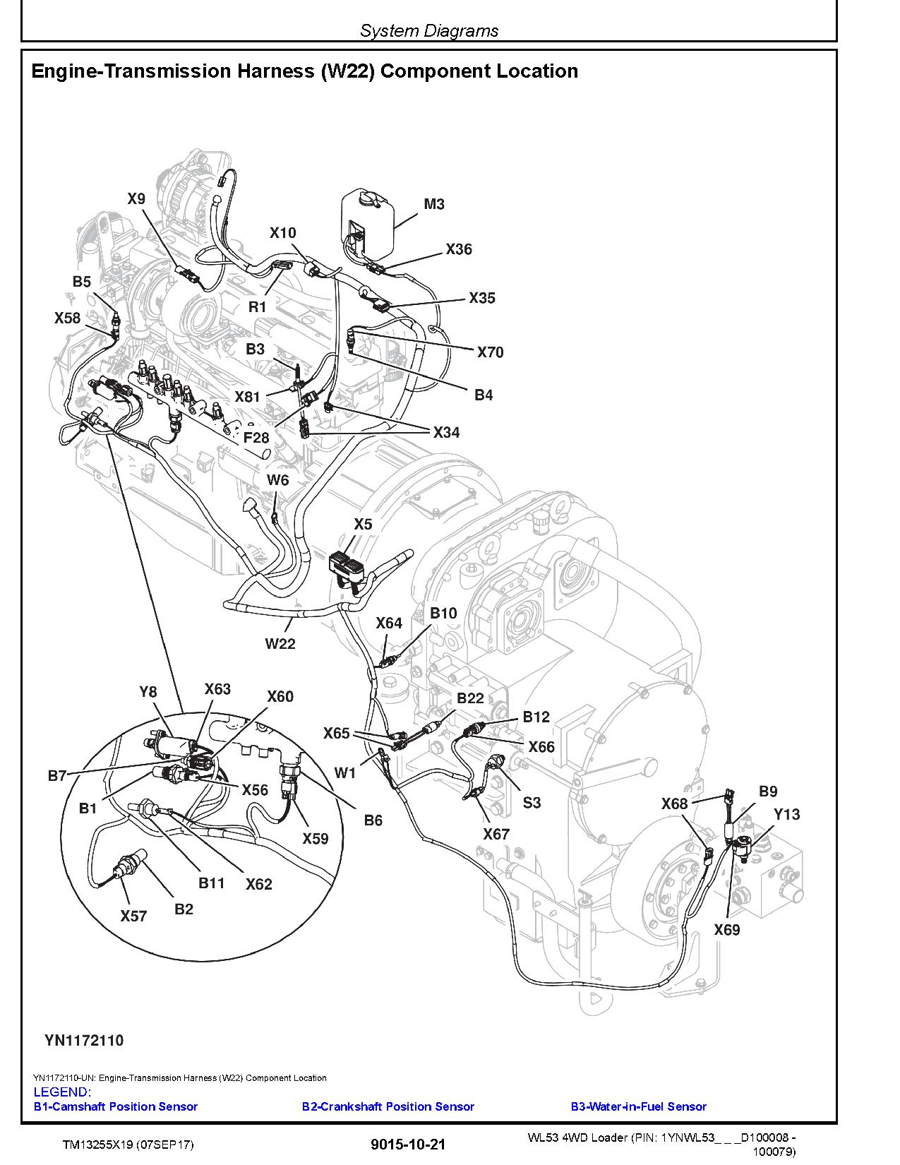 John Deere WL53 4WD Loaders Operation Test Manual TM13255X19 (2)