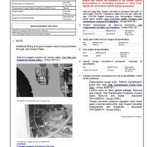 John Deere WL53 4WD Loaders Operation Test Manual TM13255X19 (4)