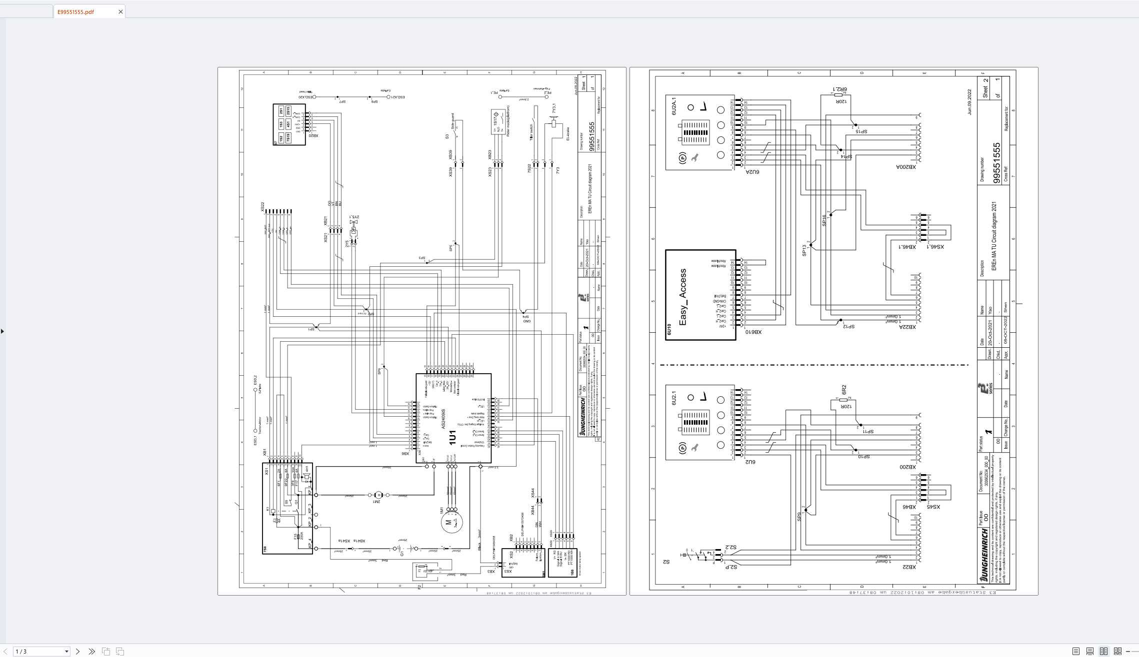 Jungheinrich Forklift 2026 Hydraulic Electric Schematic PDF Request 3