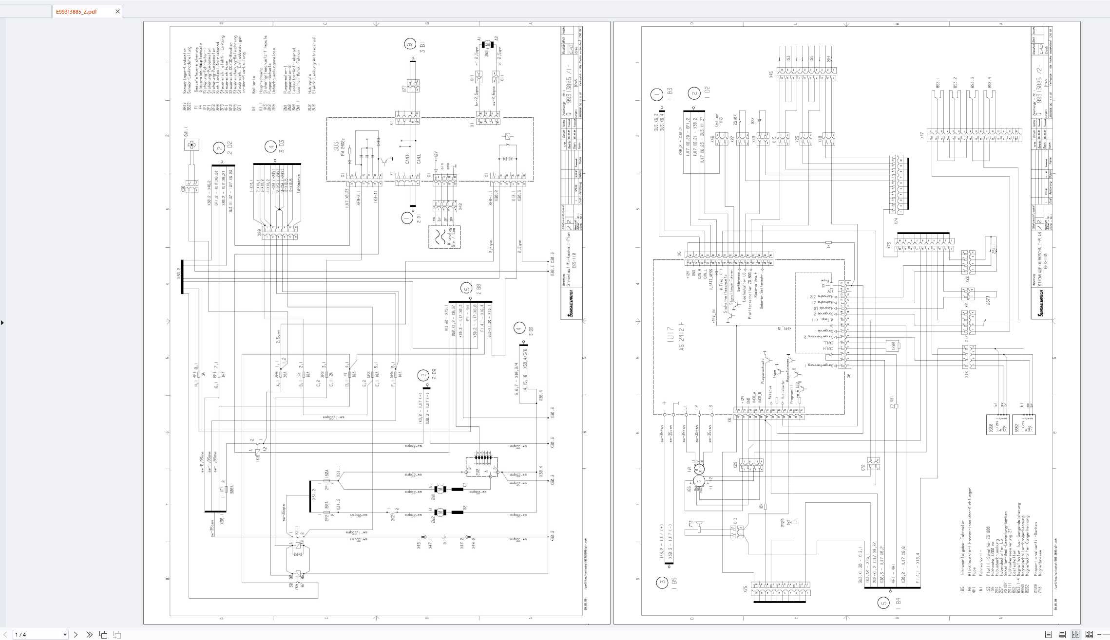 Jungheinrich Forklift 2026 Hydraulic Electric Schematic PDF Request 4