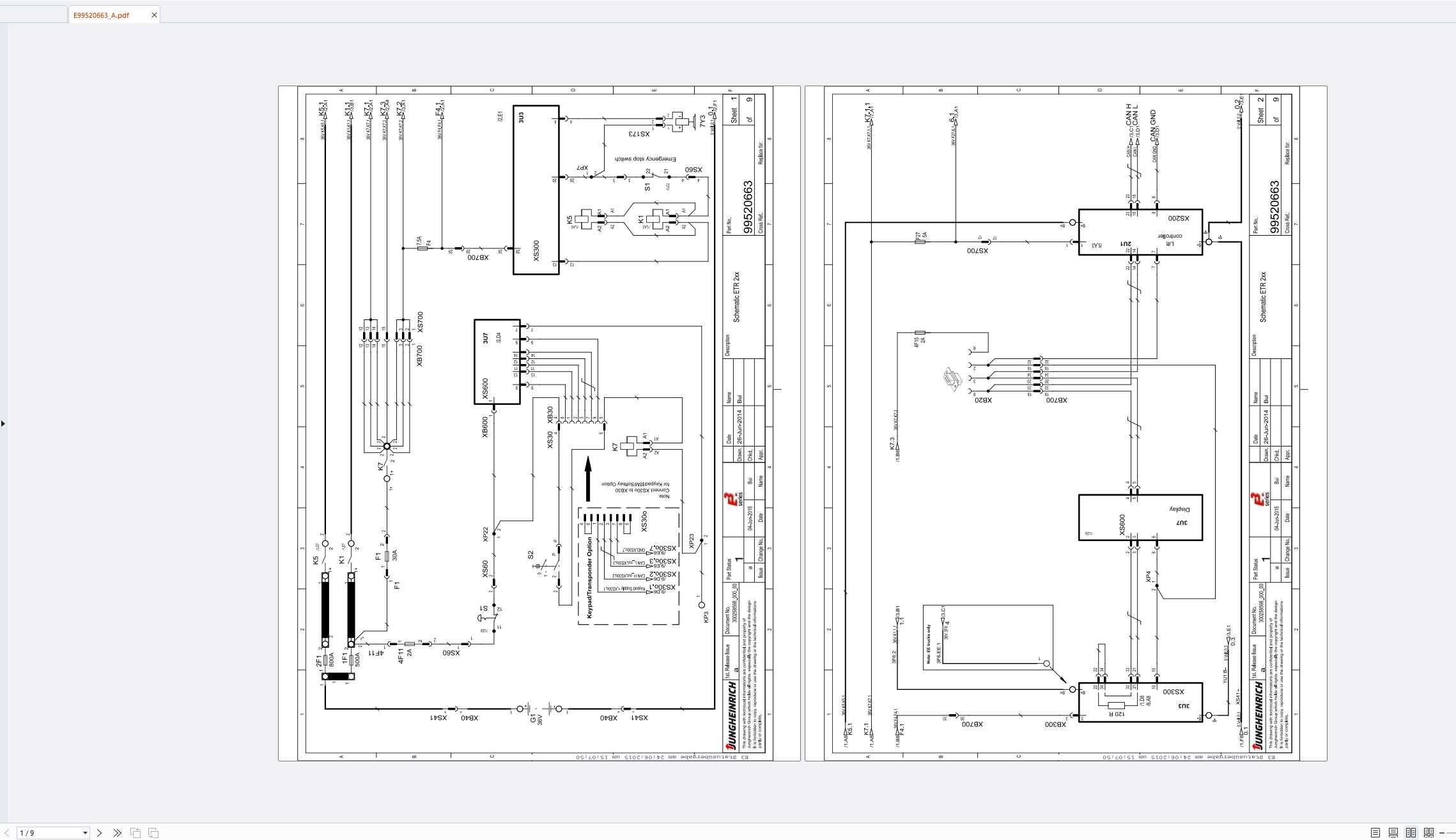 Jungheinrich Forklift 2026 Hydraulic Electric Schematic PDF Request 6