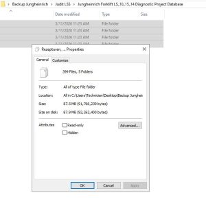 Jungheinrich Forklift LS 10 15 14 Diagnostic Project Database