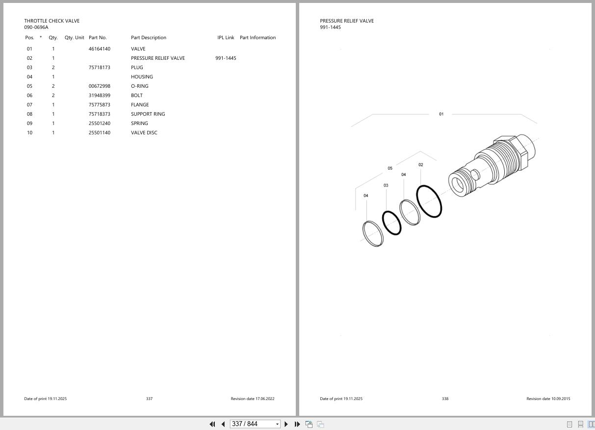 Komatsu Hydraulic Excavator PC4000 11 Parts Book 2024 (2)