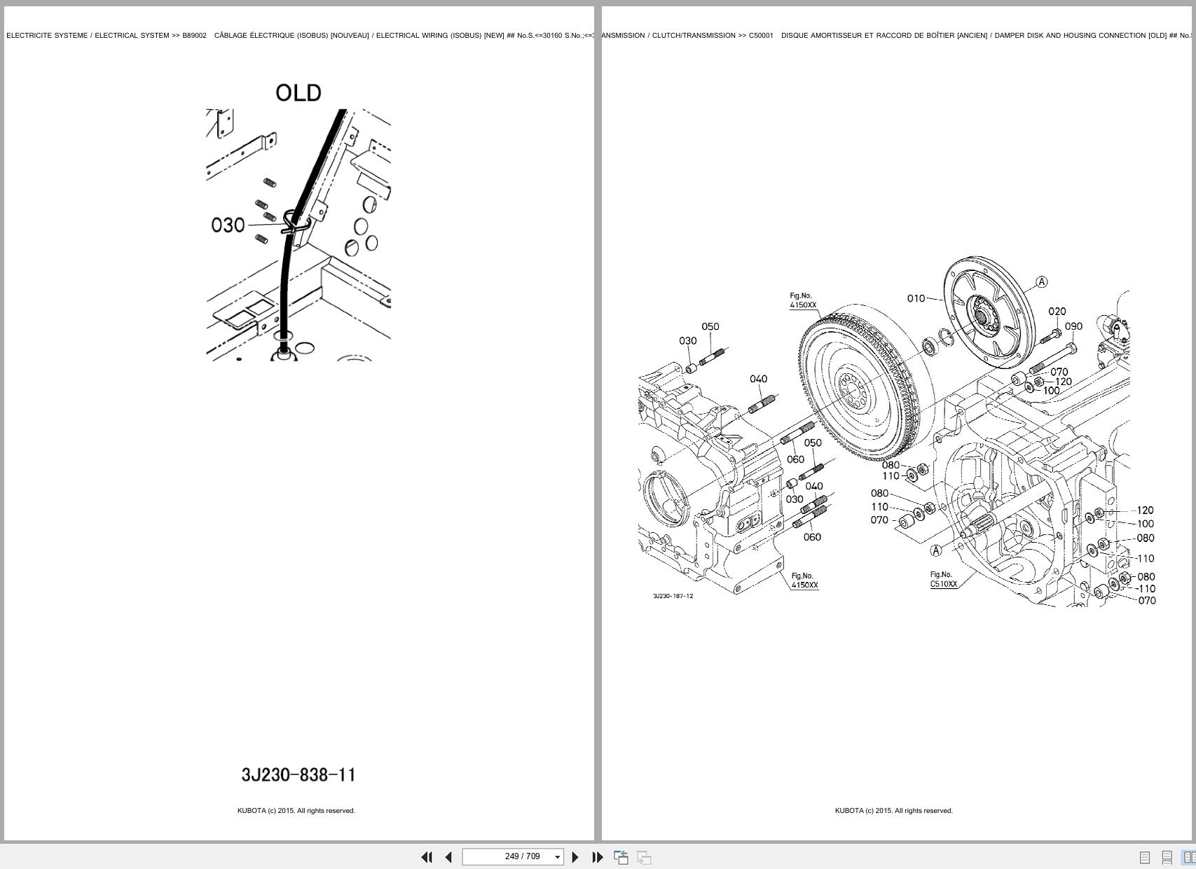 Kubota Tractor M7171P KVT Spare Parts Catalog EN FR (3)