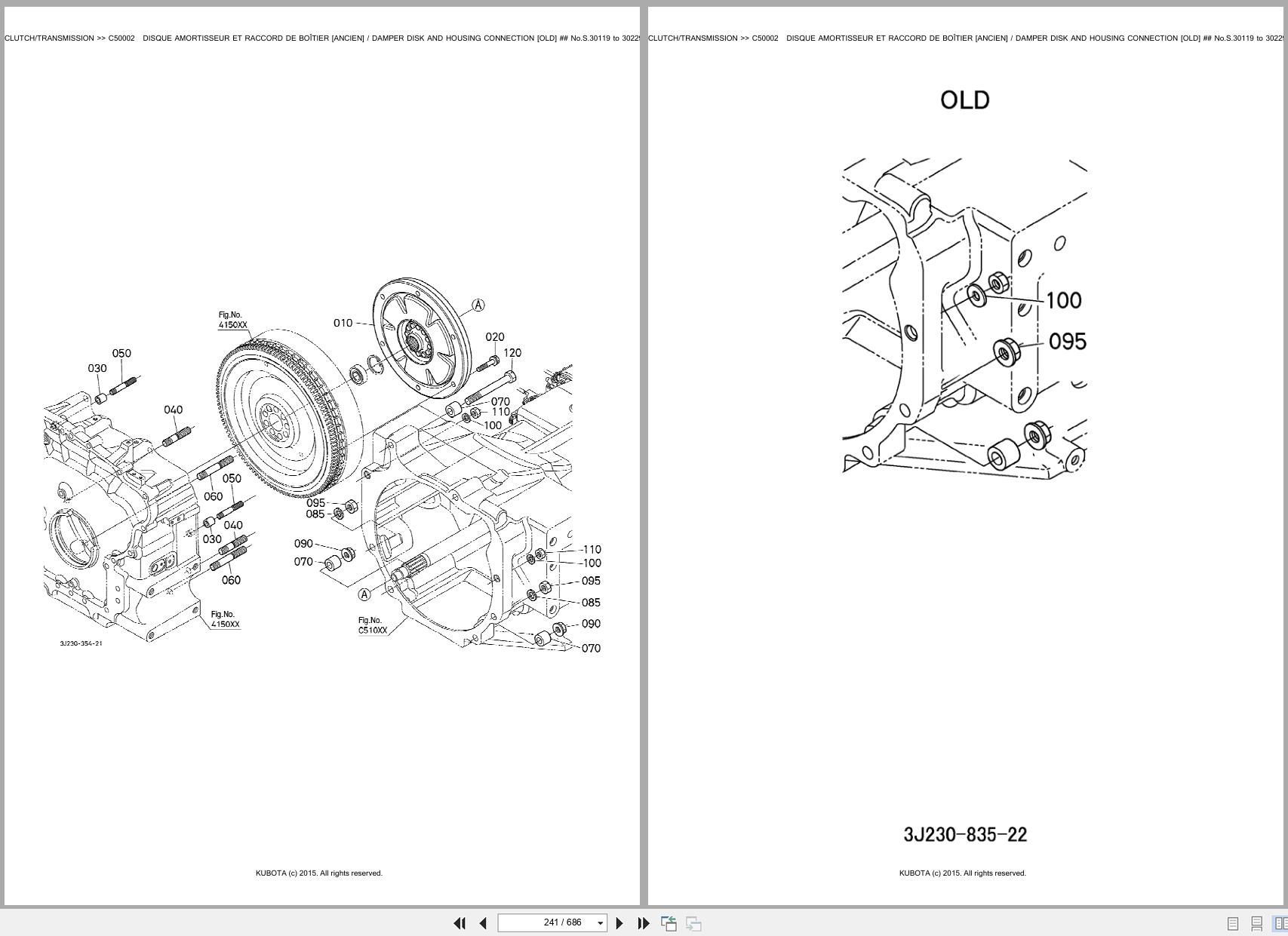 Kubota Tractor M7171SC Spare Parts Catalog EN FR (3)