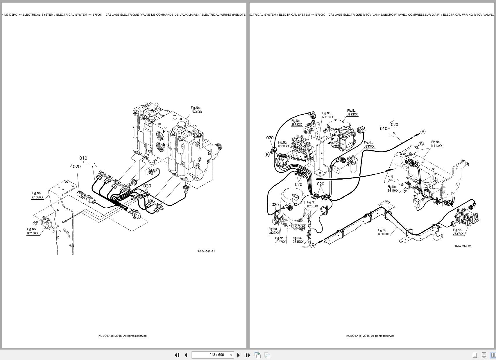 Kubota Tractor M7172PC Spare Parts Catalog EN FR (3)