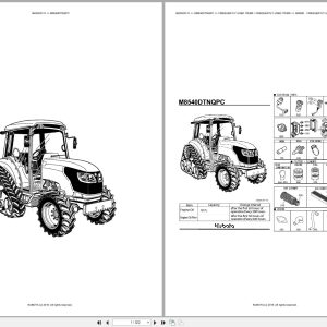 Kubota Tractor M8540DTNQPC Spare Parts Catalog EN FR (1)