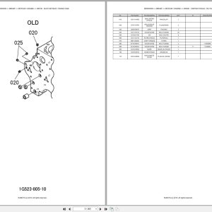 Kubota Tractor M8540F Spare Parts Catalog EN FR (2)