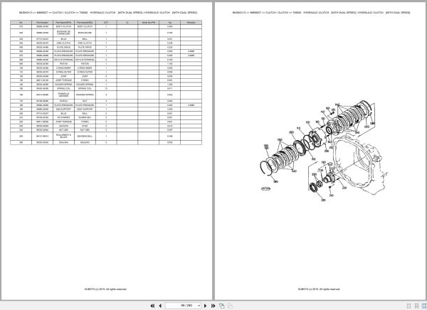 Kubota Tractor M8950DT Spare Parts Catalog EN FR (3)