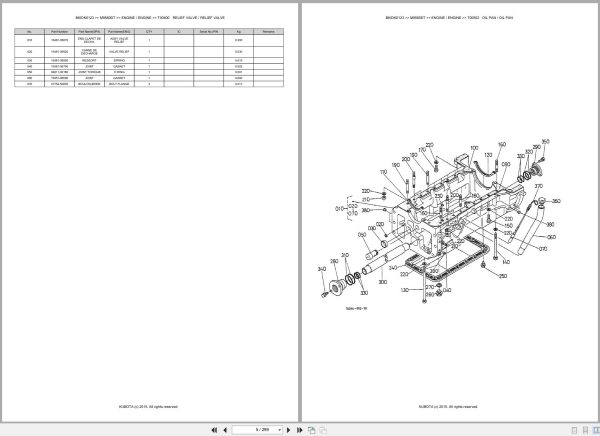 Kubota Tractor M9580DT Spare Parts Catalog EN FR (2)