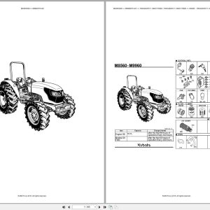 Kubota Tractor M9960DTH EC Spare Parts Catalog EN FR (1)