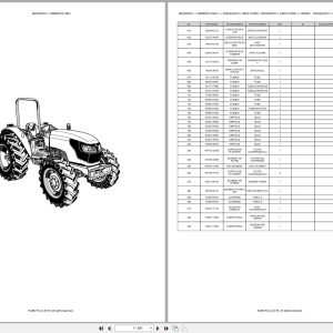 Kubota Tractor M9960DTH NEC Spare Parts Catalog EN FR (1)