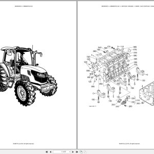 Kubota Tractor M9960DTHC EC Spare Parts Catalog EN FR (1)