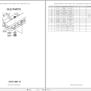 Kubota Tractor ME8200DTN Spare Parts Catalog EN FR (2)