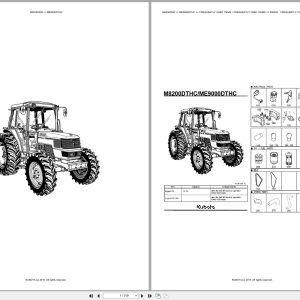 Kubota Tractor ME9000DTHC Spare Parts Catalog EN FR (1)