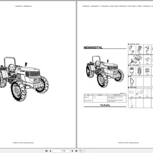 Kubota Tractor ME9000DTHL Spare Parts Catalog EN FR (1)