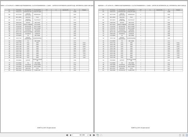 Kubota Tractor ST ALPHA 35 Spare Parts Catalog EN FR (3)