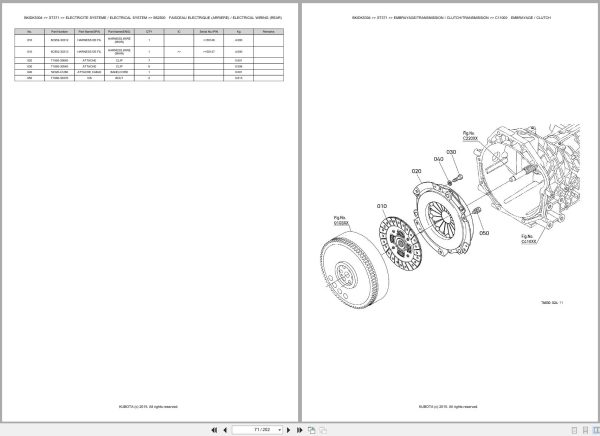 Kubota Tractor ST371 Spare Parts Catalog EN FR (3)