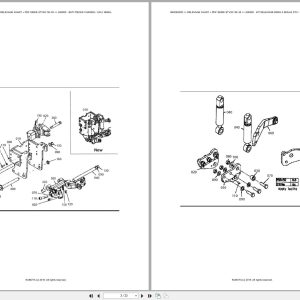 Kubota Tractor STV32 STV36 STV40 Relevage Avant Spare Parts Catalog EN FR (2)