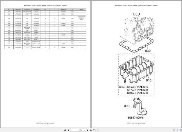 Kubota Tractor STV40 Spare Parts Catalog EN FR (2)