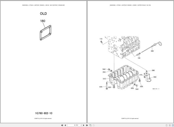 Kubota Tractor STW40 Spare Parts Catalog EN FR (2)