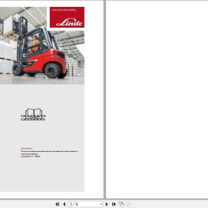 Linde Forklift E1252 01 E20 to E35L Hydraulic Diagram 12528013601 2021 (1)