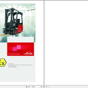 Linde Forklift E386 01 E14EX to E20EX Electrical Hydraulic Diagrams 386803701 2014 (1)