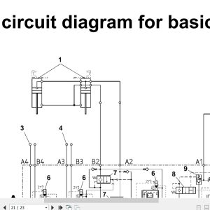 Linde Forklift E386 02 E14EX 3GD to E20EX 3GD Electrical Hydraulic Diagrams 3868013771 2017 (1)